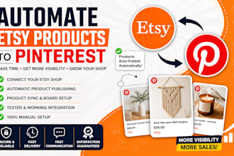 connect your etsy shop with pinterest for auto posting pins