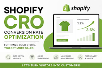 shopify cro audit boost sales conversion rate optimization