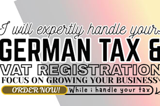 do german vat registration, germany tax filing, corporate tax income tax, vat id