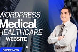 design modern doctor dentist SEO friendly website with appointment booking