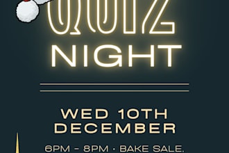 design a custom eye catching poster in canva