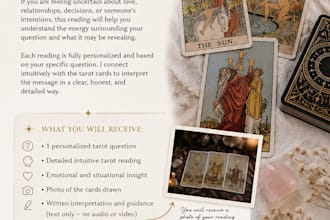 do tarot reading for love, clarity and spiritual guidance
