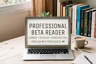 beta read your book and provide honest feedback