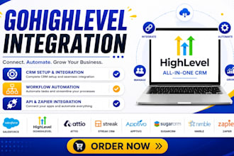 integrate attio streak gohighlevel apptivo sugarcrm nimble zapier CRM salesforce