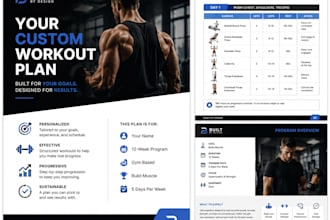 create a personalized workout plan