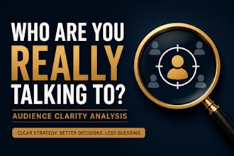 do a social media audit and create a buyer persona