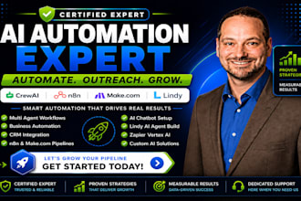 build multi ai agent automation system with n8n, make com, crewai and claude ai