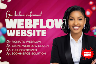 redesign webflow website design figma to webflow design webflow, webflow expert