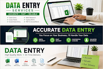 do accurate data entry, copy paste, PDF to excel and word