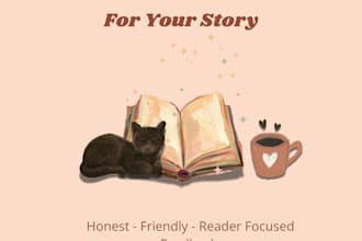 read your novel and give honest feedback