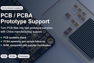 make pcb and pcba prototypes and arrange samples from china