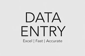 do data entry fast and copy paste work accurately