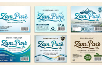 design professional banners and product labels