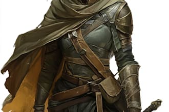 fantasy dnd character illustration