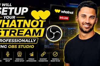 setup your whatnot stream professionally using obs studio