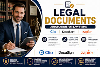 do clio docusign zapier legal document automation case management