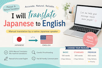 manually translate japanese to english