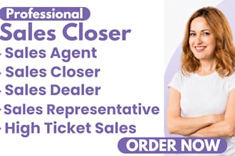 high converting sales representative sales closer b2b sales salesperson
