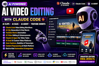 claude code video editing ai clip ai saas ai video claude ai agent youtube short