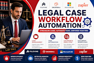 do filevine smokeball microsoft 365 zapier legal case workflow automation