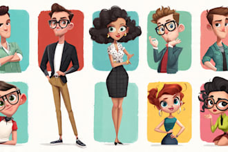 draw anything as a cartoon or cartoon character