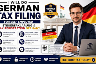 german tax filing for self employed steuererklarung and tax registration germany