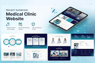 create healthcare wordpress website and clinic website booking