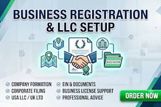 do business registration llc setup and company registration in USA UK