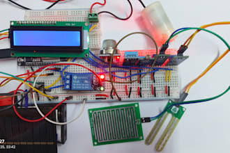 develop esp32, arduino, and iot projects with sensors