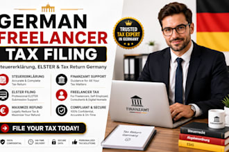 do german freelancer tax filing steuererklarung elster tax return