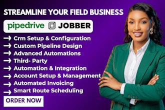 be your jobber and pipedrive expert