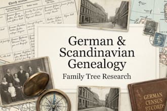 uncover your german or scandinavian roots with verified records