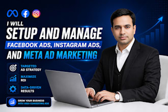 setup and manage facebook ads, instagram ads, and meta ad marketing