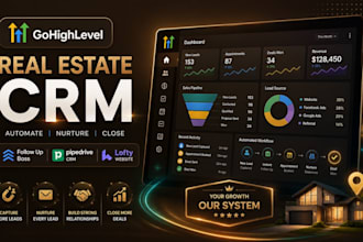 build gohighlevel real estate crm follow up boss pipedrive and lofty website crm