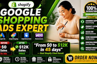 do google shopping ads shopify ads PPC pmax campaign management optimization