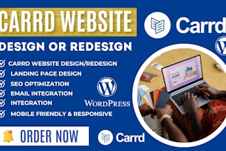 do carrd website design carrd website redesign carrd website, carrd landing page