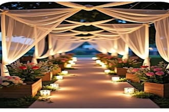 be your professional event planner for weddings and parties