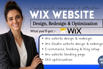 update wix website wix website design wix website redesign wix studio wix seo