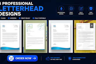 design professional business card, letterhead, stationery and corporate brandkit