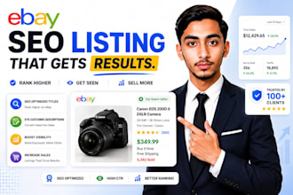 create SEO optimised ebay listings to rank your products on the first page