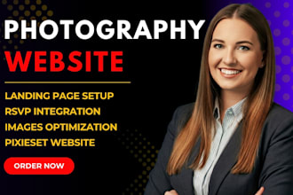 design photographer wedding pixieset website, artist, painter squarespace page