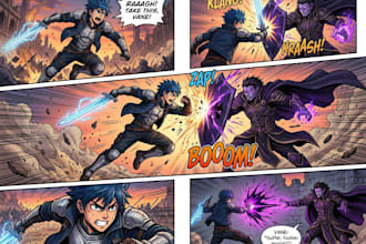 comic book professional artist