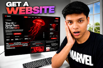 build a professional business website using ai
