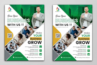 design a professional flyer for business, event, marketing and promotion