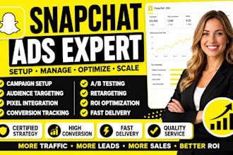 create snapchat manage ads campaign marketing promotion