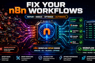 audit, troubleshoot, and fix your broken n8n workflows