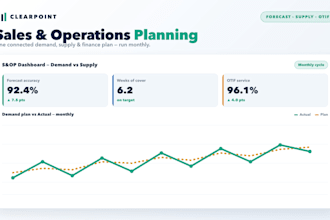 set up your sales and operations planning process