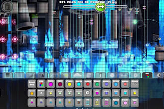 decorate your geometry dash layout to be rated worthy