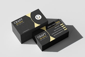 design professional visiting card