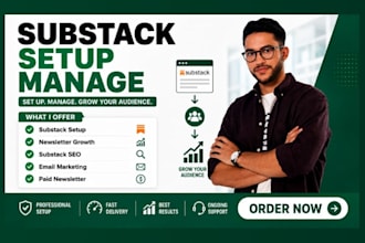 substack setup manage substack newsletter branding substack substack seo
